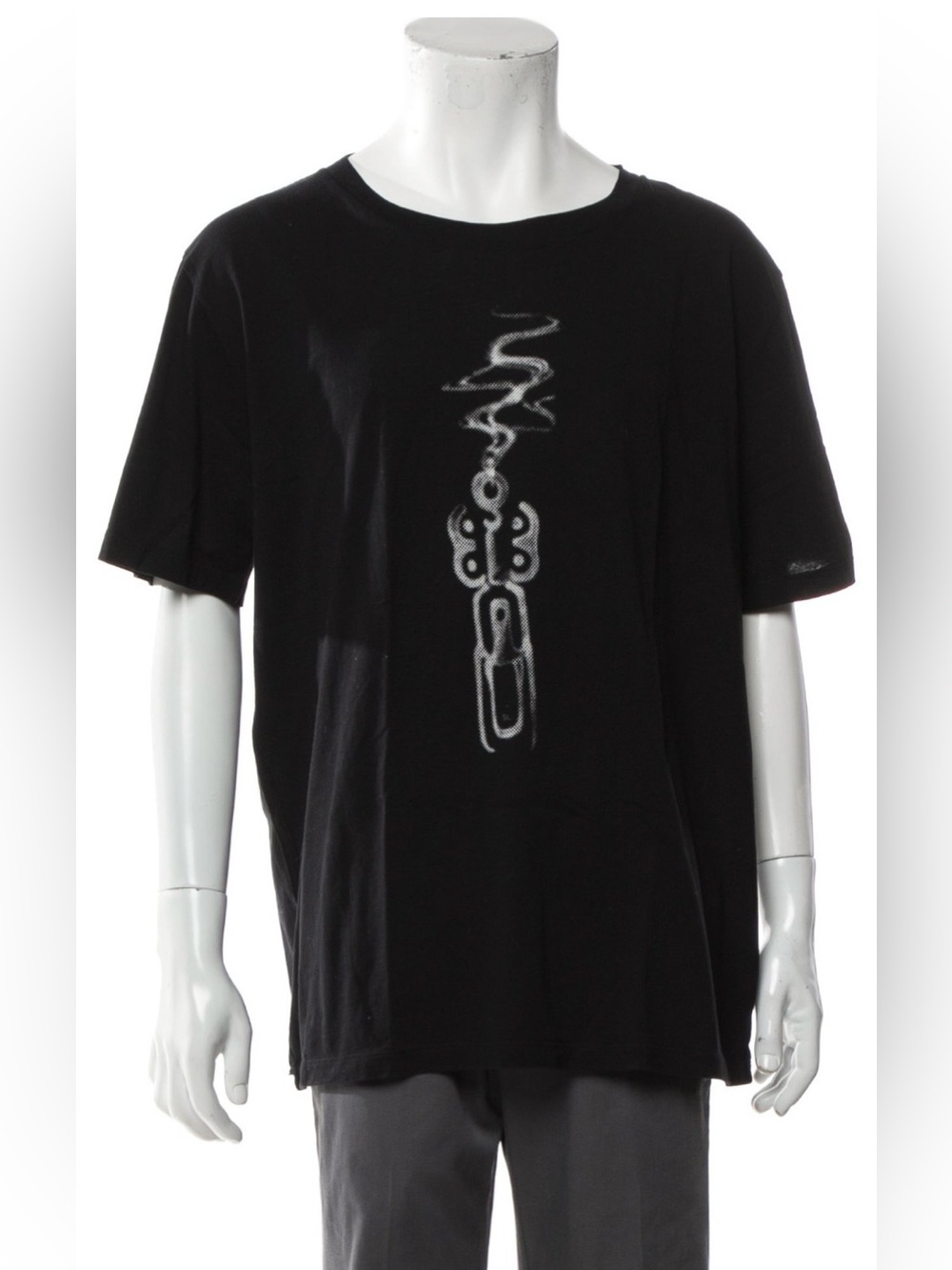 Saint Laurent 2018 Smoking Gun Black T-Shirt